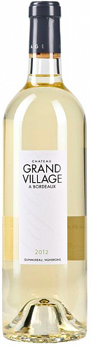 Château Grand Village Blanc 2013