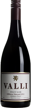 Valli Gibbston Vineyard Pinot Noir 2012