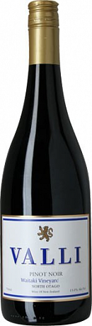 Valli Waitaki Vineyard Pinot Noir 2012